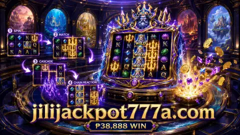 JILI777 slot screen focusing on settled reel symbols and their visible arrangement
