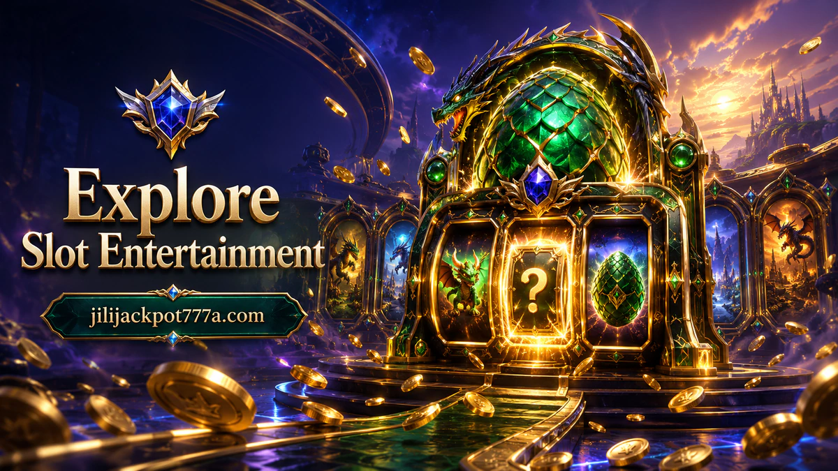 JILI777 slot games artwork with a crown-like reel symbol, rising gold coins and bright flare effects
